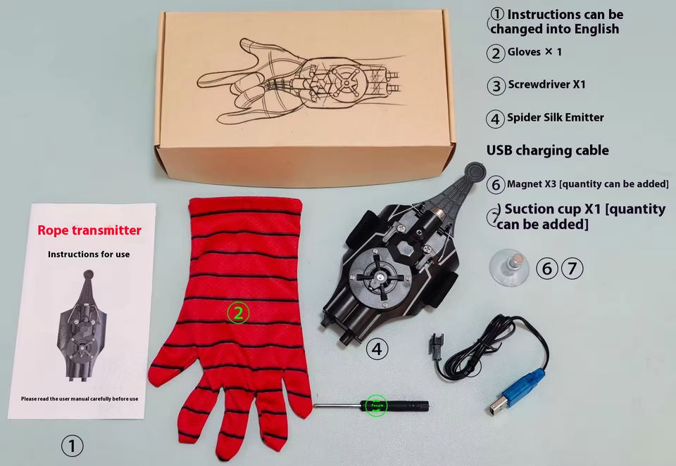 Superhero Web Shooter Wrist Launcher™