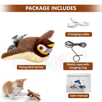 Cat Paradise™ Motion-Activated Flying Bird Toy™