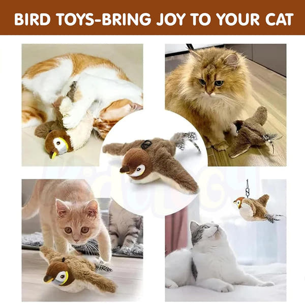 Cat Paradise™ Motion-Activated Flying Bird Toy™