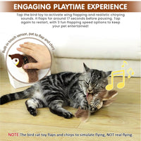 Cat Paradise™ Motion-Activated Flying Bird Toy™